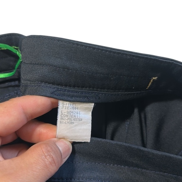 Tail Tech Golf Short Navy with Gold Zipper Pockets Size 12 - Picture 9 of 9